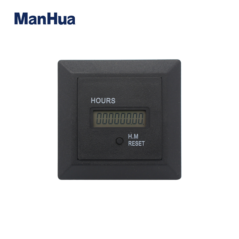  HM-8LR Hour Meter With Reset Long Service Life Eight-Digit 200-240VAC