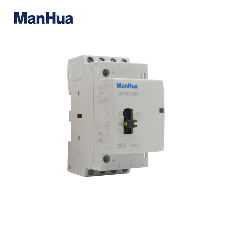 MCH8-25M 50HZ 25A 4p manual control contactor